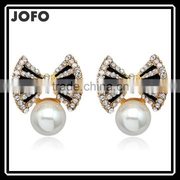 2016 Hot Sell Korean Style Simulated Pearl Earring ForWomen DRJ0548