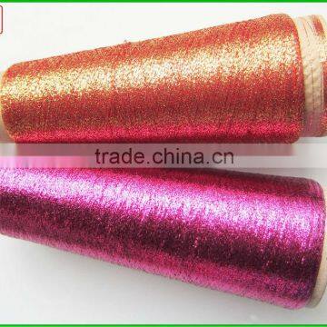 Colorful MX type metallized lurex yarn