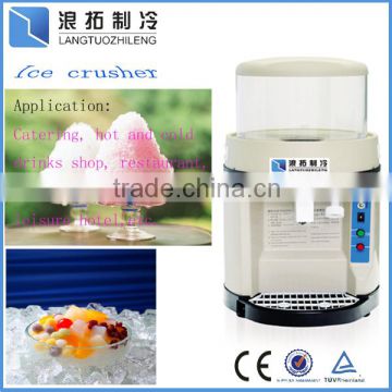 microcomputer controlled manual ice shaver machine