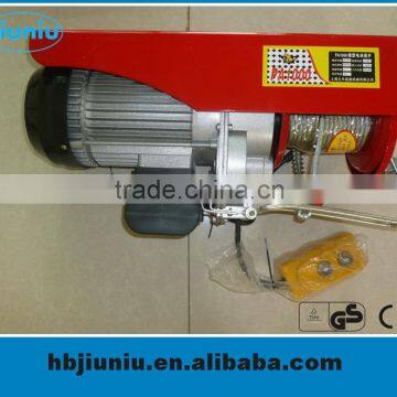 pa600 ectris wire rope mini hoist