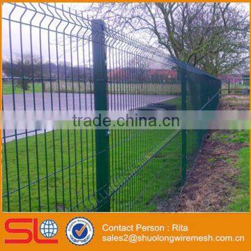 Welded Wire Mesh Fence Panels in 6 Gauge