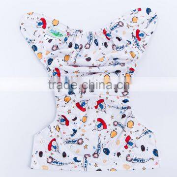 New Coming Printed One Size Waterproof Cheap Washable Diapers For Babies photo-4