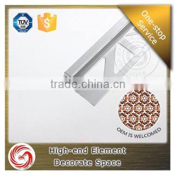 1.0mm Thickness Ceramic Aluminum Tile Trim Corners L Shape Tile Trim photo-2