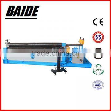 China manufacturer W11 three roller symmeterical bending machine plate rolling machine