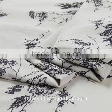 Floral Crepe de Chine 100 Silk Digital Print Silk Fabric photo-6