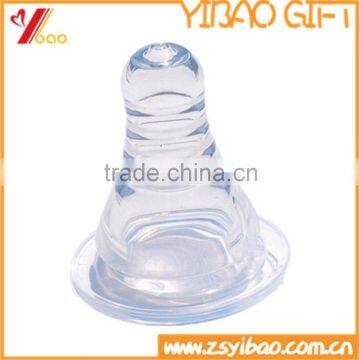 Hot Sales Transparent Baby Feeding Silicone Bottle Nipple