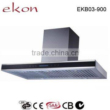 T Type CB CE Approved 90cm Baffle Filter Kitchen Hood