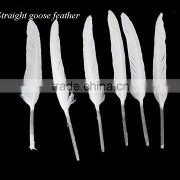 Wholesale straight goose feather