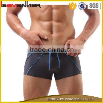 Men's swimming brief trunks nylon boxer sexy men gay swimwear