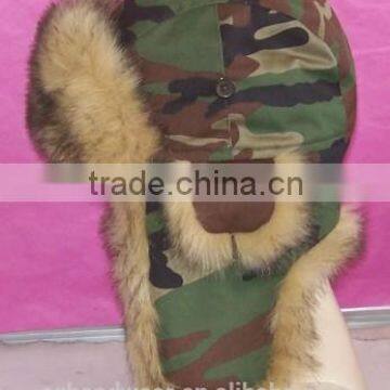 China manufacture wholesale fur hat/ russian style fur hat/ fur hat china                        
                                                Quality Choice