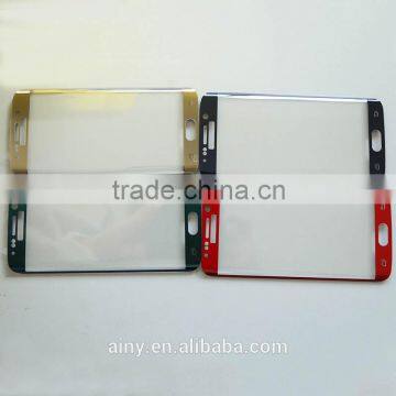 Plated 3D 2015 new premium Best selling tempered glass screen protector for Samasung Galaxy S6 edge