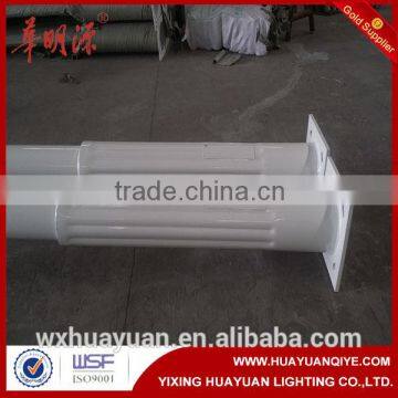 Street lighting steel tubular pole