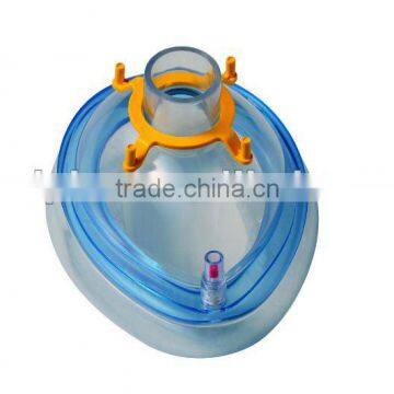 Medical operation room inflatable air cushion mask