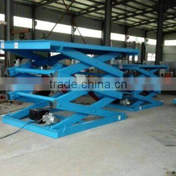 hydraulic warehouse cargo scissor lift table