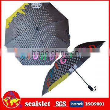 2-folding umbrella,2 folding promotional umbrellas,8 panels umbrellas