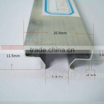 6063 T5 aluminum profile for MDF/factory price