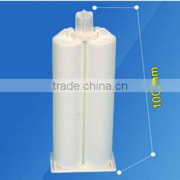 50ml 1:1 plastic empty adhesive caulking glue cartridge