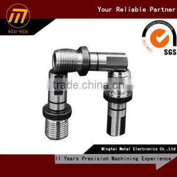 custom CNC machining precision stainless steel shaft