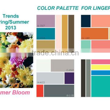 Lingerie Fashion Trend colors for SS2013