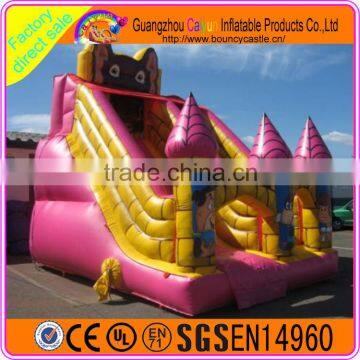 OEM inflatable slide for sale, outdoor inflatable slide dry on playground