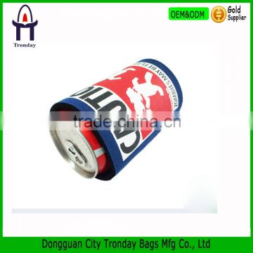 Neoprene beer can cooler bottle holder cover