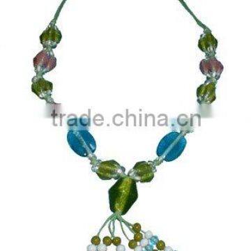 Wooden Beaded Necklace