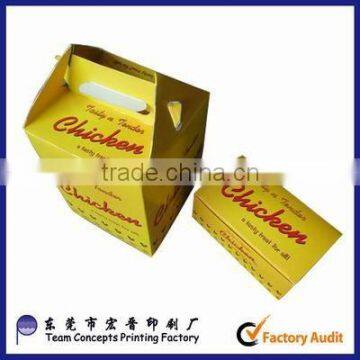 Dongguan takeaway fast food box food paper box