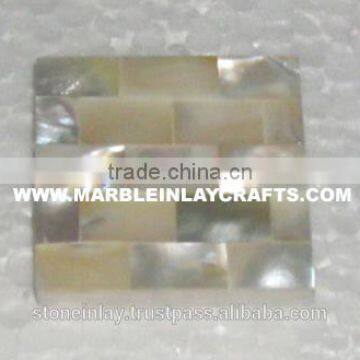 Natural Mop Tile, Decorative Mother of Pearl Bathroom Tiles