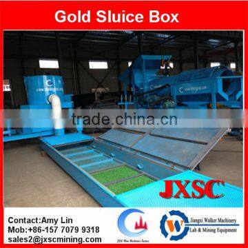 sluice box gold washing machine for sale