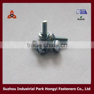 ANSI/ASME Electric Panel Screws For Pan Head Cross Recessed With Washer Attached