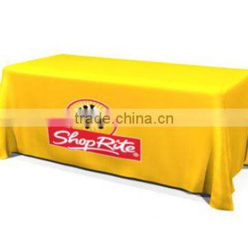 Cheap Wholesale Custom Full Colour Print 250gsm Table Cloth