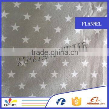 heavy weight 160g printed double-sided falnnel fabric for blanket