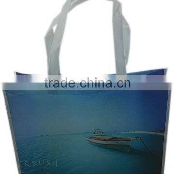 Professional custom 100% R-PET recyclable non woven bag