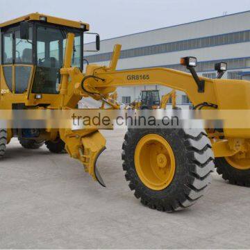 XCMG GR165C 165HP model motor grader with Shanghai diesel engine ZF transmission hot for exporting