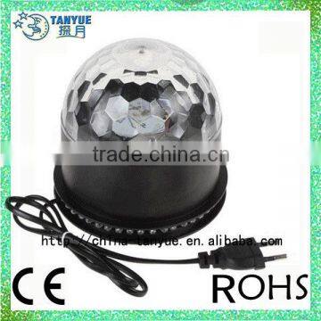 funtion crystal led magic ball light for family party,disco