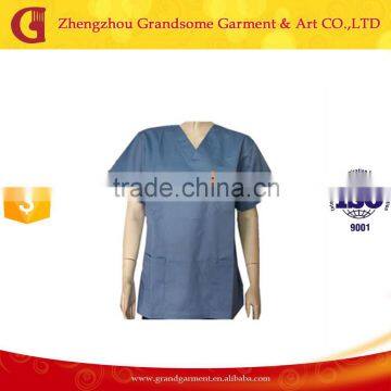 High Quality V Neck Short Sleeve Medical Scrubs Uniforms Factory in China