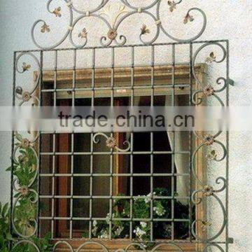 China Wholesale Custom iron window grill design