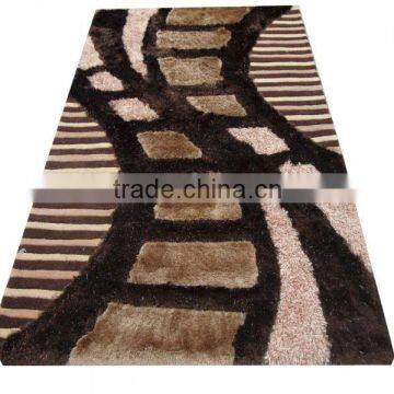 089 Multi-Structure 100%Polyeter 3D Shaggy Carpet Tiles