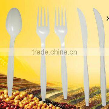100 %nature Degradable ecofriendly disposable fork:XYFC-02