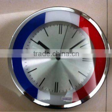 Metal wall clock