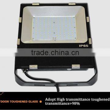 100W IP65 LED Flood Lights With Stalinite Lens MW Driver CE ROHS FCC TUV UL Listed