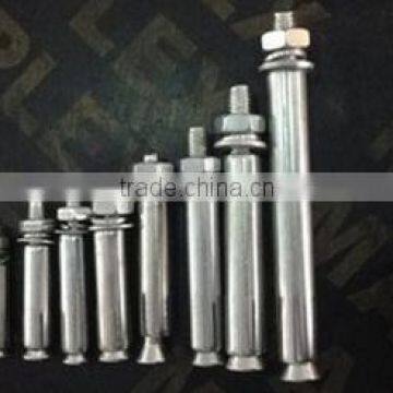 Yellow zinc plated fasteners expansion bolt in China