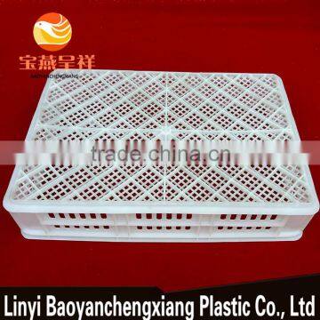 605x420x130mm Plastic Storage Basket for Freezing Duckling, Chicken, Food Transportation photo-5