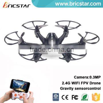 2.4G RC vehicles quadcopter wifi mini drone with hd camera