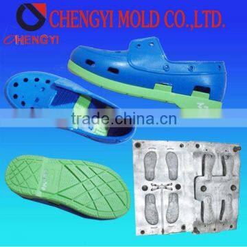 Popular EVA injection shoes mold clogs light and comforatable garden shoes mould