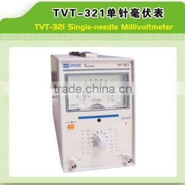 single Millivoltmeter 300V,single needle analog output,measured votlage from 1mV-300V in 12 step