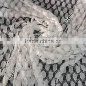 elastic nylon spandex lace fabric for dress accessories factory whosale TH-2018