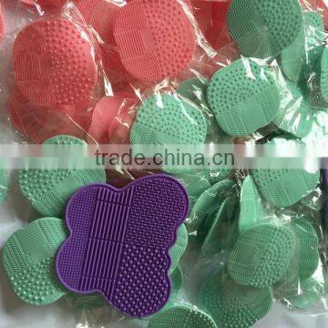 Silicone Makeup Brush Holder, Silicone makeup brush cleaner washing mat