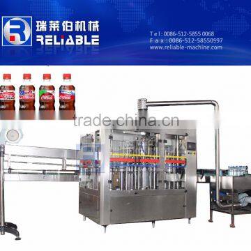 3 In 1 Automatic High Quality Carbonated Soft Drink Filling Machine Line