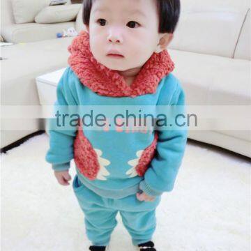 Wholesale Winter Children Clothing Sets Frock Pattern Cotton Suits Of Child Clothes